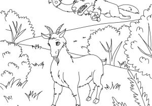 Coloriage Chevre Monsieur Seguin Coloriages Coloriage La Ch¨vre De Monsieur Seguin Fr Hellokids