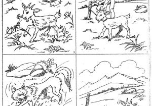 Coloriage Chevre Monsieur Seguin Séquentielles "la Ch¨vre De Monsieur Seguin" 4 Images