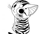 Coloriage Chi Une Vie De Chat Coloriage Cht Chi Mignon Cute Jecolorie