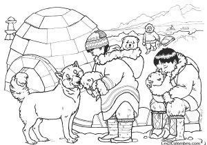 Coloriage Chien De Traineau à Imprimer Coloriage Chien Gratuit Az Coloriage