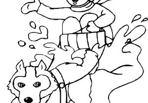 Coloriage Chien De Traineau Coloriage Chien De Traineau à Imprimer Sur Coloriages Fo