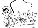 Coloriage Chien De Traineau Traineau à Chien 2 Transport – Coloriages à Imprimer