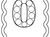 Coloriage Chiffre Et Lettre A Imprimer Coloriage Chiffre 0 Chiffre   Colorier Ou   Gommettes