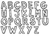 Coloriage Chiffre Et Lettre A Imprimer Coloriage   Imprimer Chiffres Et formes Alphabet Lettre L Az