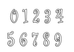 Coloriage Chiffres à Imprimer Gratuit Coloriage Chiffres Vecteur Dessin Gratuit à Imprimer