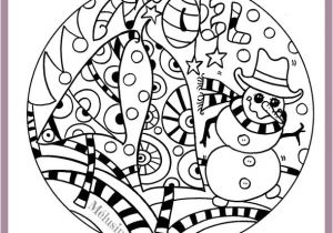 Coloriage Chouette De Noel Petit Coloriage De No L Pour Le Plaisir No L