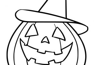 Coloriage Citrouille à Imprimer Coloriage Citrouille Avec Chapeau Dessin