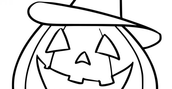 Coloriage Citrouille à Imprimer Coloriage Citrouille Avec Chapeau Dessin