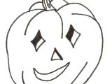 Coloriage Citrouille à Imprimer Coloriage De Citrouille souriante D Halloween