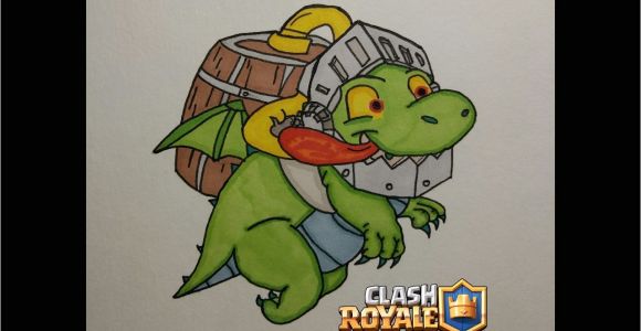 Coloriage Clash Royale Dragon De L Enfer How to Draw Dragon De L Enfer