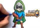 Coloriage Clash Royale Electro sorcier Dessin Voleuse Clash Royale