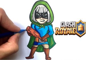 Coloriage Clash Royale Electro sorcier Dessin Voleuse Clash Royale