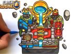 Coloriage Clash Royale Legendaire Dessin arene Legendaire 11 Clash Royale