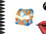 Coloriage Clash Royale Legendaire Dessin Coffre De Clan Clash Royale