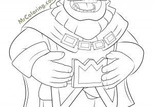 Coloriage Clash Royale Mega Chevalier Collection Of Clash Royale Characters Coloring Pages