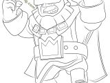 Coloriage Clash Royale Mega Chevalier Printable Red King Clash Royale Line Coloring Pages 1
