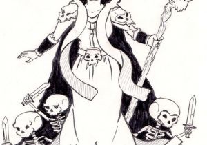 Coloriage Clash Royale sorcier De Glace Coloriage Clash Royale sorciere Dessin