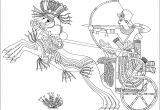 Coloriage Cleopatre A Imprimer L Egypte Antique