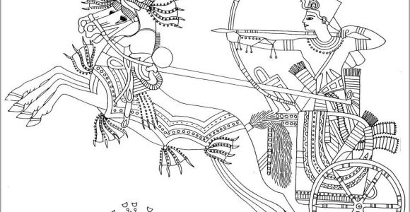 Coloriage Cleopatre A Imprimer L Egypte Antique