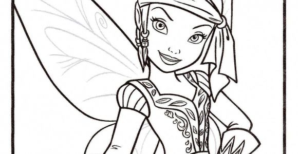 Coloriage Clochette Et La Fée Pirate Beautiful Coloriage Noa F C3 A9e Clochette C3 A0 Imprimer