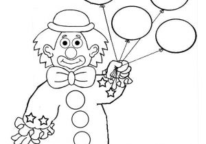 Coloriage Clown à Imprimer Coloriage Clown Ballon Dessiné Par Nounoudunord