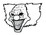 Coloriage Clown Tueur Halloween Evil Coloring Pages at Getcolorings