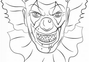 Coloriage Clown Tueur Halloween Scary Clown Coloring Pages