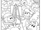 Coloriage Club Penguin 65 Best Club Penguin Coloring Pages Ninja Images On Pinterest