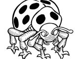 Coloriage Coccinelle Mal Lunée Coloriage Coccinelle Mal Lunee Ohbqfo