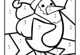Coloriage Codé Cm2 Free Printable Christmas Math Worksheets Addition and Subtraction