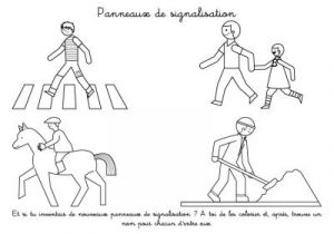 Coloriage Code De La Route Coloriage à Imprimer Panneaux Du Code De La Route