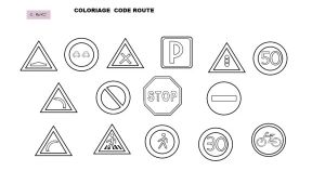 Coloriage Code De La Route Coloriage Code De La Route 30 Jours 30 Strips