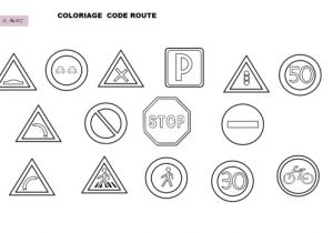 Coloriage Code De La Route Coloriage Code De La Route 30 Jours 30 Strips