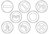 Coloriage Code De La Route Imprimer Des Coloriages De Panneaux De Signalisation De