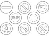 Coloriage Code De La Route Imprimer Des Coloriages De Panneaux De Signalisation De