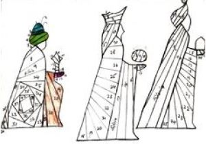 Coloriage Codé Fusée Yami Yami0437 On Pinterest