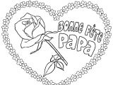 Coloriage Coeur Bonne Fete Papa Coloriage Fete Des Peres Coeur