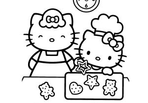 Coloriage Coeur Hello Kitty Dessin Pour Sa Maman A Imprimer
