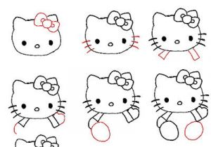 Coloriage Coeur Hello Kitty Draw Hello Kitty