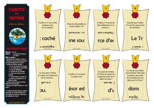 Coloriage Coffre Au Trésor Chasse Au Trsor Intrieur