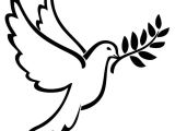 Coloriage Colombe De La Paix Colombe 61 Animaux – Coloriages   Imprimer