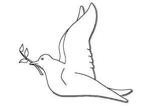 Coloriage Colombe De La Paix Coloriage Colombe De La Paix Img