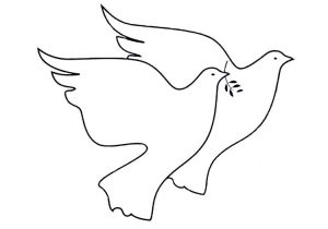 Coloriage Colombe De La Paix Coloriage Colombes De La Paix Img