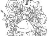 Coloriage Compliqué Pour Adulte Les 101 Meilleures Images Du Tableau Colorier Alice Au Pays Des