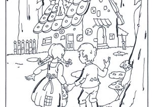 Coloriage Conte De Grimm Hansel Et Gretel Ecole Pinterest