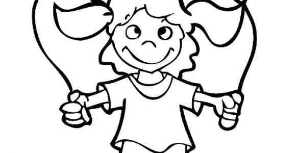 Coloriage Corde A Sauter Corde A Sauter Coloriage Pages à Colorier Pour Les