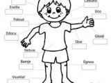 Coloriage Corps Humain Maternelle Cathy M Ari Cathymonari On Pinterest