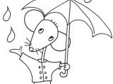Coloriage Corps Humain Maternelle Coloriage Enfant Coloriage souris sous La Pluie Enfant Tete A