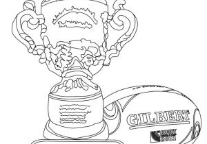 Coloriage Coupe Du Monde De Rugby Coloriages Coloriage De La Coupe Du Monde Et Des Trophées