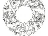 Coloriage Couronne De Noel 32 Meilleures Images Du Tableau Coloriages